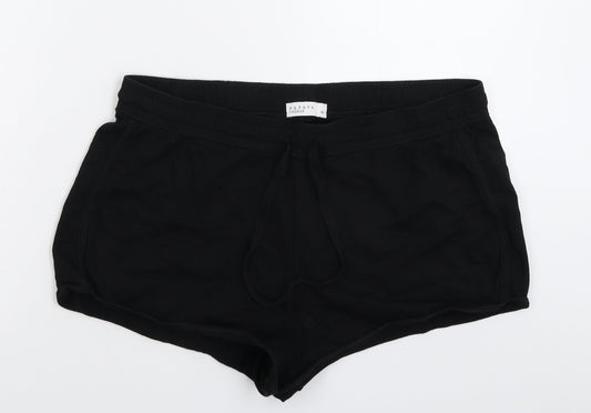 Papaya Womens Black   Hot Pants Shorts Size 14
