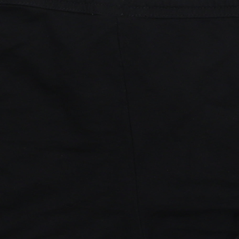 Papaya Womens Black   Hot Pants Shorts Size 14