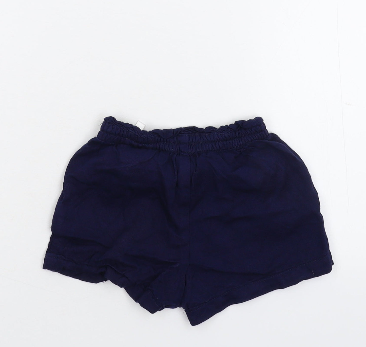 H&M Girls Blue   Hot Pants Shorts Size 3-4 Years