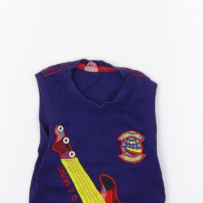 Disney Boys Blue   Basic Tank Size 2-3 Years  - Cars Disney Pixar