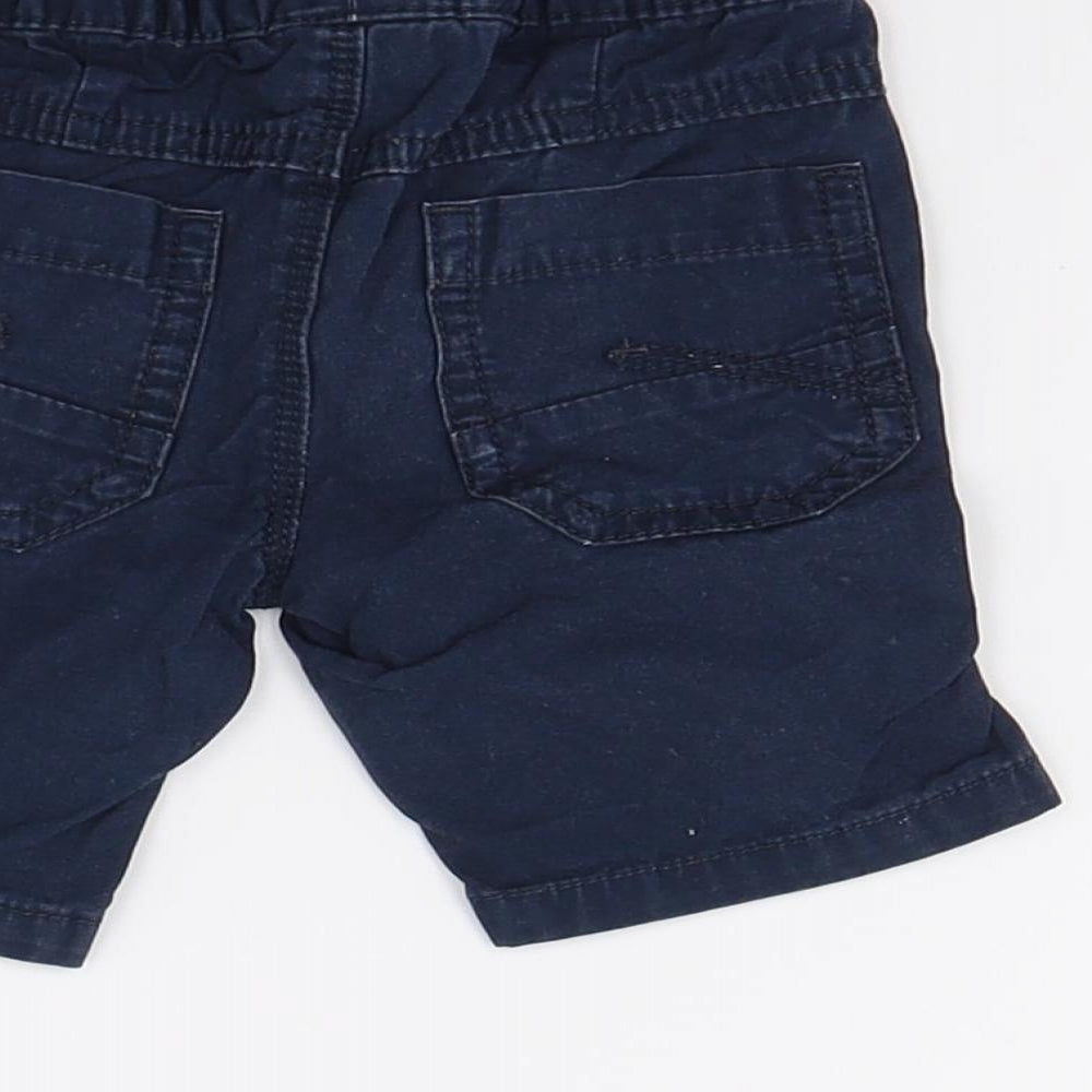 NEXT Boys Blue   Cropped Trousers Size 6-9 Months