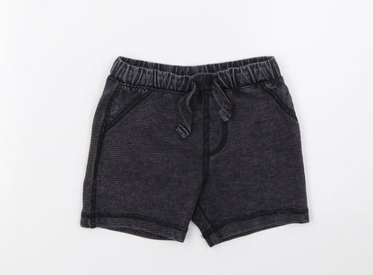 Fred & flo Baby Black   Cropped Trousers Size 6-9 Months