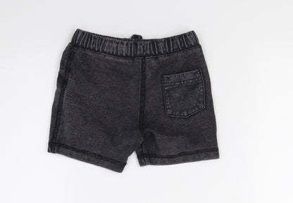 Fred & flo Baby Black   Cropped Trousers Size 6-9 Months