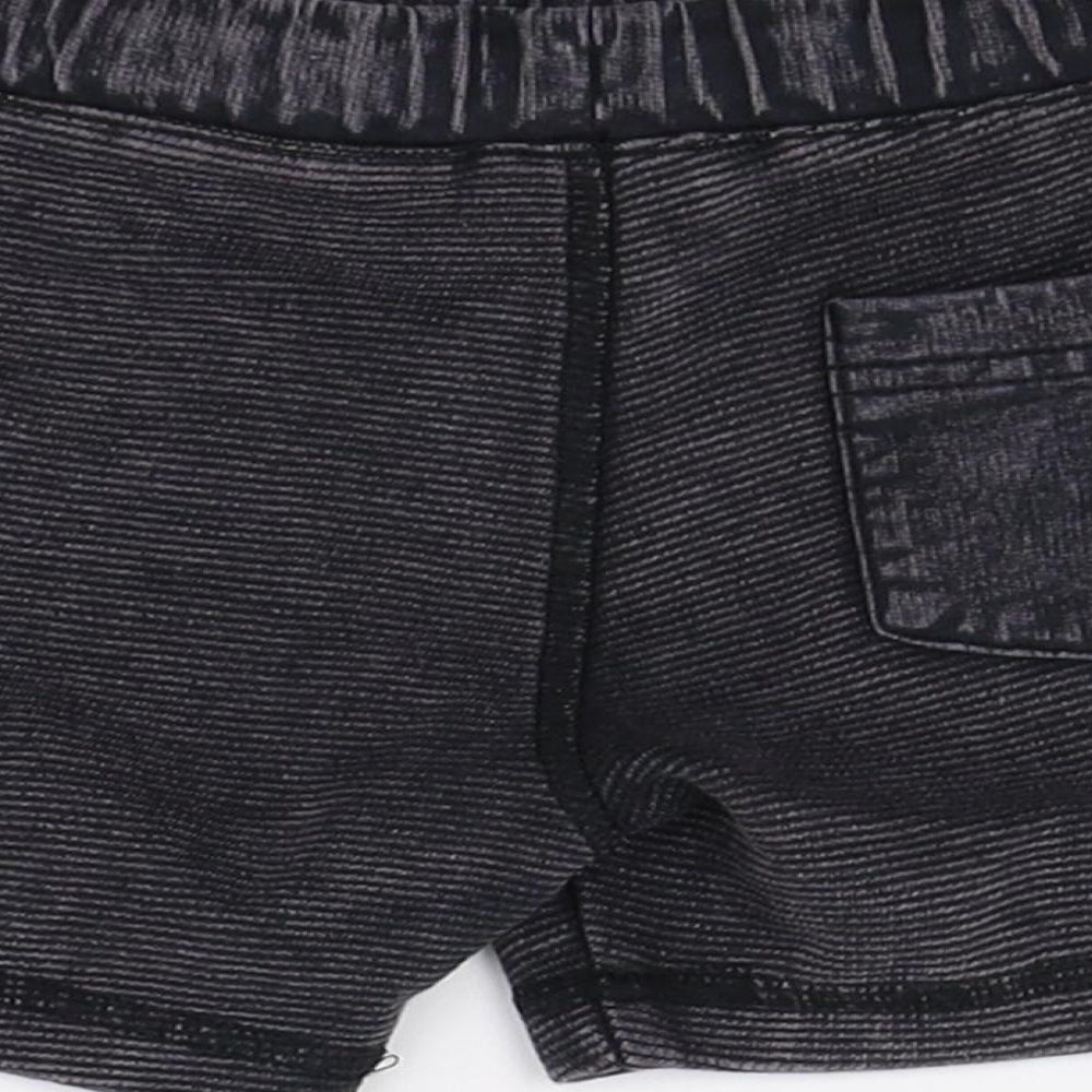 Fred & flo Baby Black   Cropped Trousers Size 6-9 Months