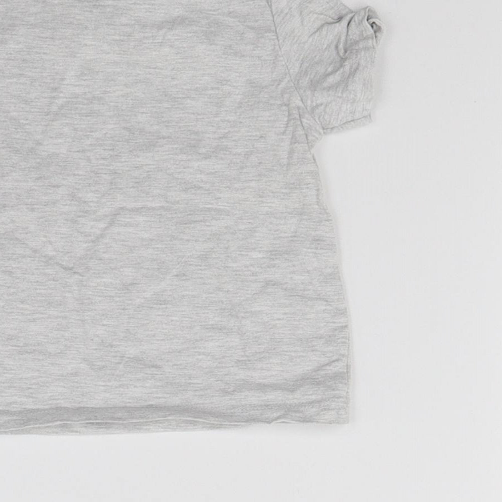 F&F Baby Grey  Jersey Basic T-Shirt Size 6-9 Months