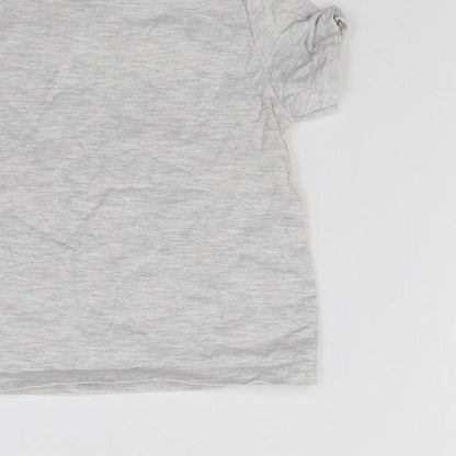 F&F Baby Grey  Jersey Basic T-Shirt Size 6-9 Months