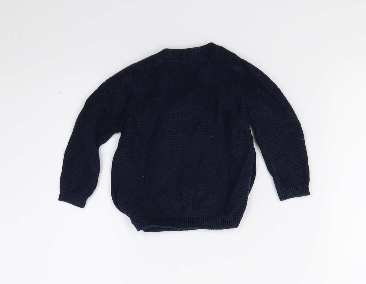 Tue Baby Blue  Knit Pullover Jumper Size 3-6 Months