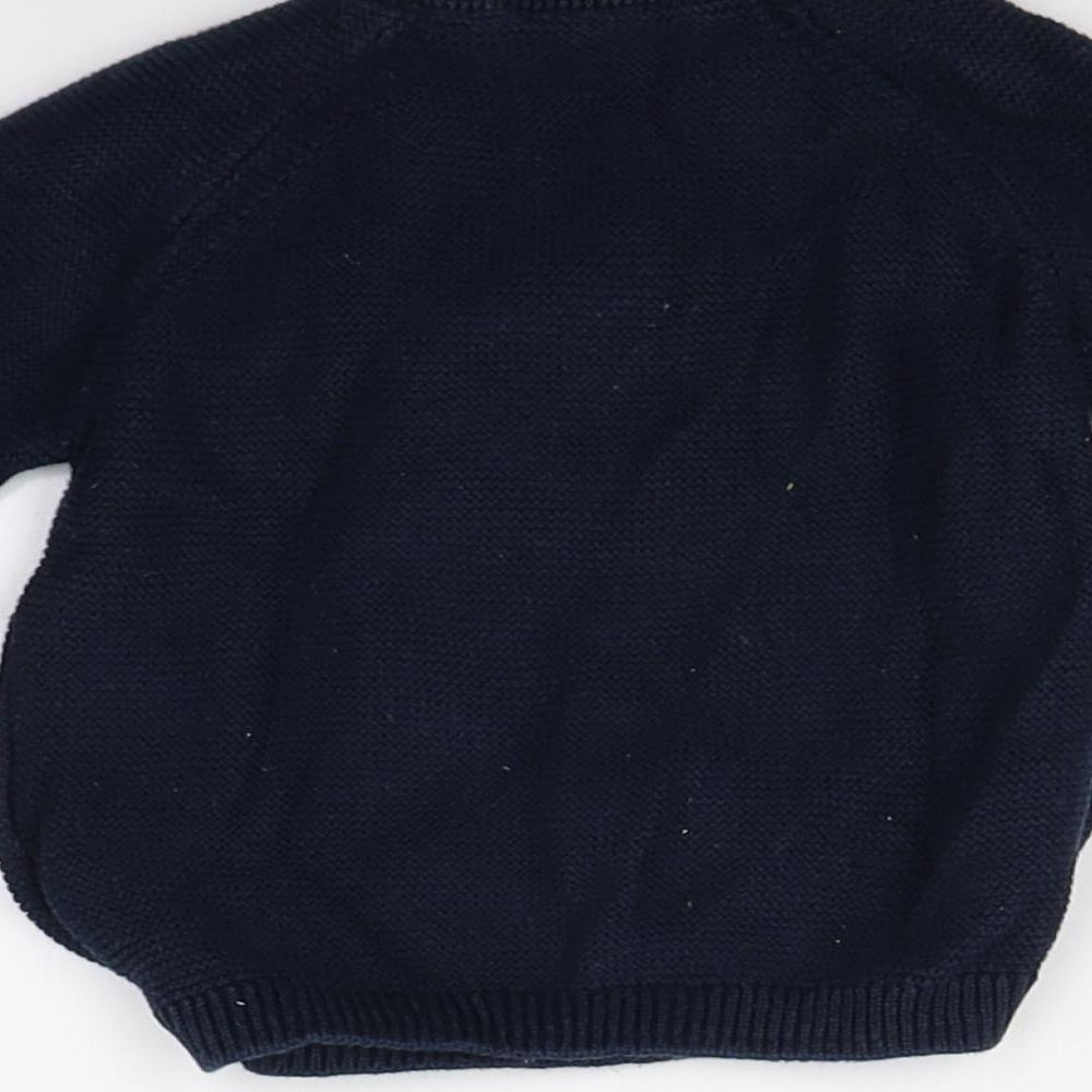 Tue Baby Blue  Knit Pullover Jumper Size 3-6 Months