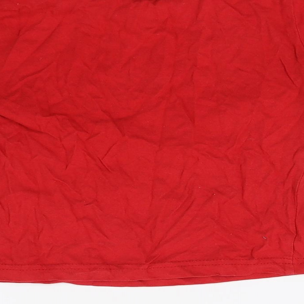 Primark Boys Red  Jersey Basic T-Shirt Size 2-3 Years  - Best Bro Ever