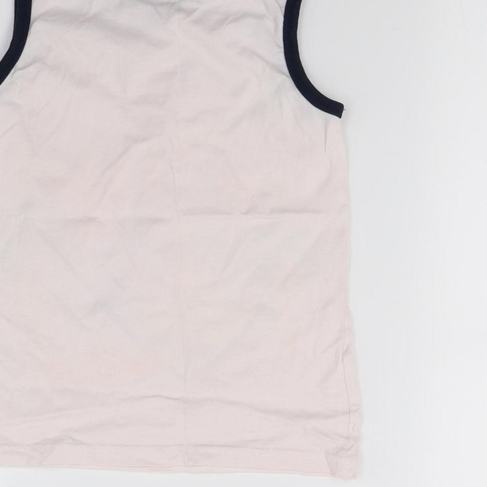 Preworn Boys Pink   Basic Tank Size 5-6 Years  - California