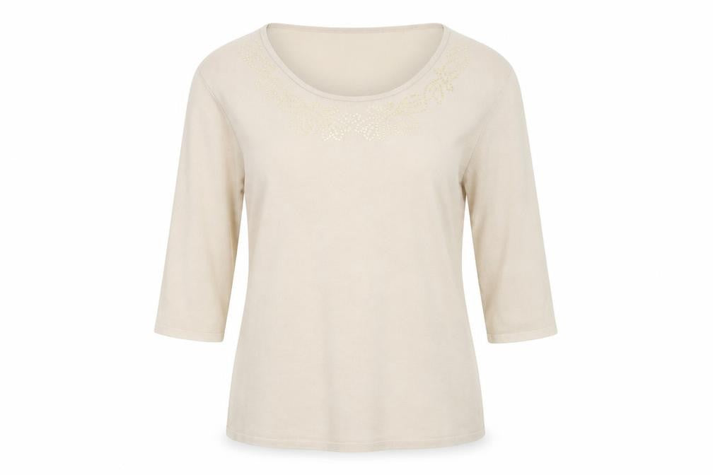 TIGI Womens Beige   Pullover Jumper Size XL
