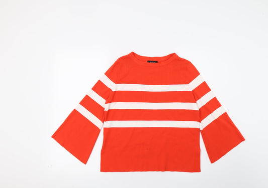 Womens UK Size 8 Marks and Spencer Red Pullover Sweatshirt