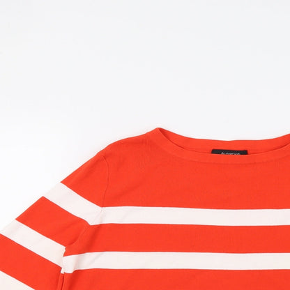 Womens UK Size 8 Marks and Spencer Red Pullover Sweatshirt