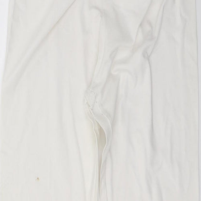 marks  Girls White   Jogger Trousers Size 13 Years - LEGGING