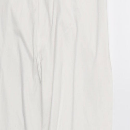 marks  Girls White   Jogger Trousers Size 13 Years - LEGGING