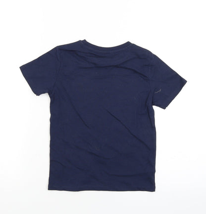 Pep&co Boys Blue   Basic T-Shirt Size 5-6 Years  - surf