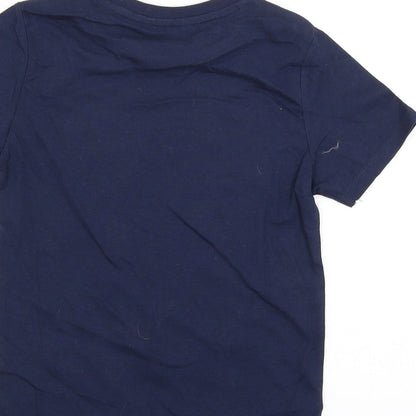 Pep&co Boys Blue   Basic T-Shirt Size 5-6 Years  - surf