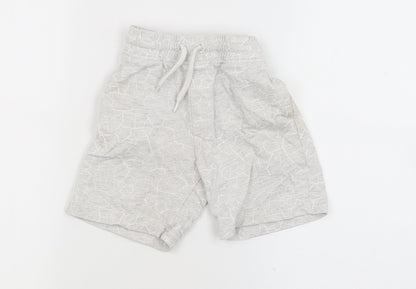 Pep&co Boys Grey   Cargo Shorts Size 5-6 Years