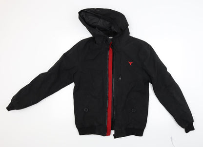 Mens UK Size S Cedar Wood State Black Jacket