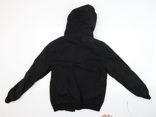 Mens UK Size S Cedar Wood State Black Jacket
