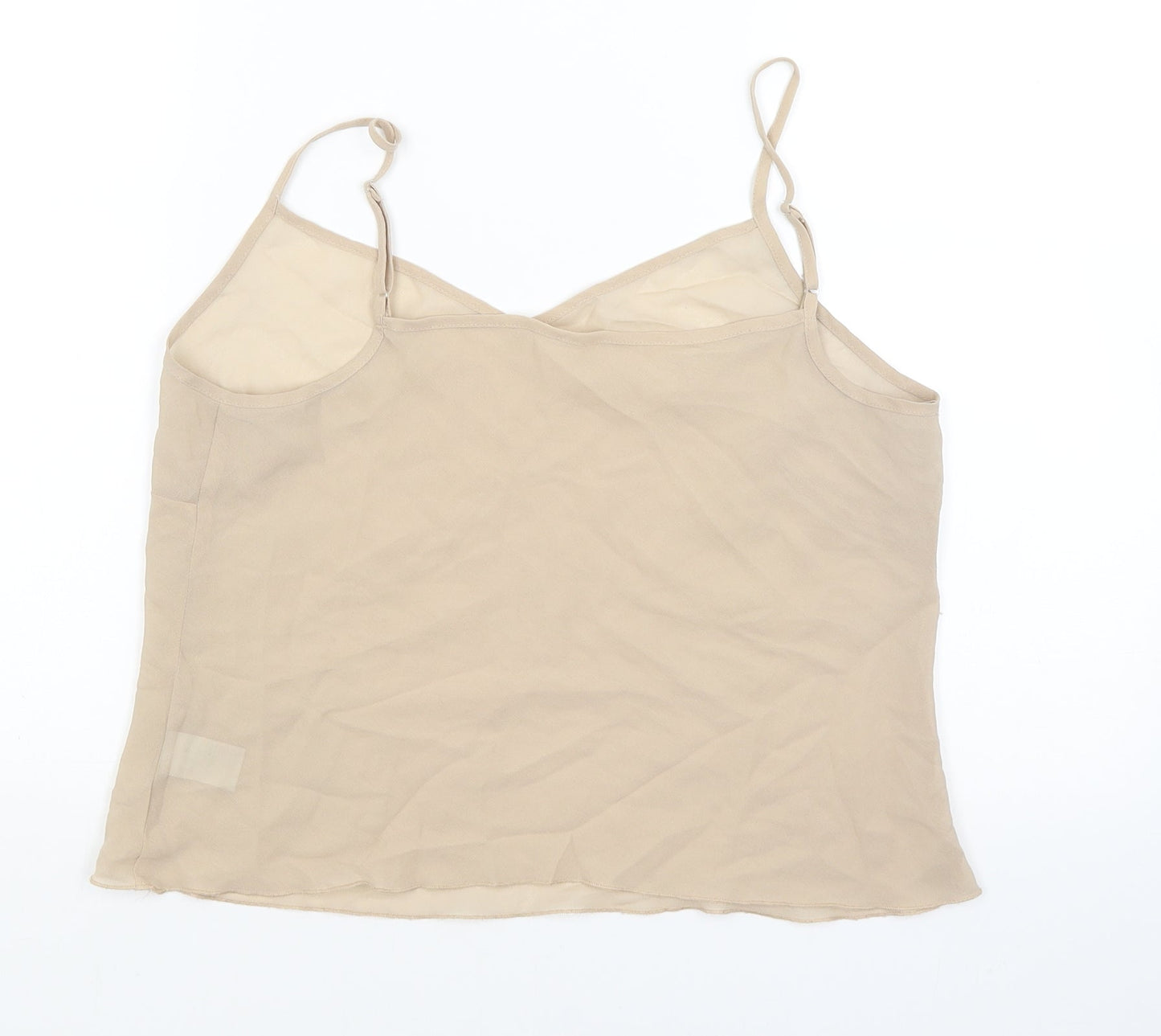 stephen Womens Beige   Basic Tank Size S