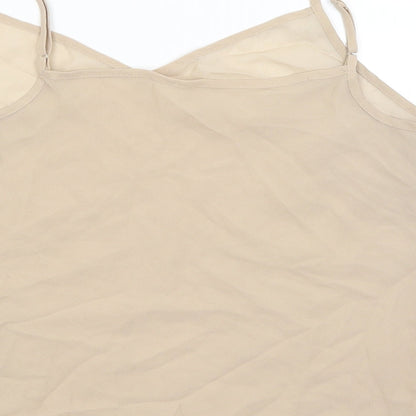 stephen Womens Beige   Basic Tank Size S