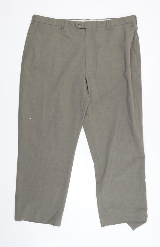 Preworn Mens Beige   Trousers  Size 42 L28 in
