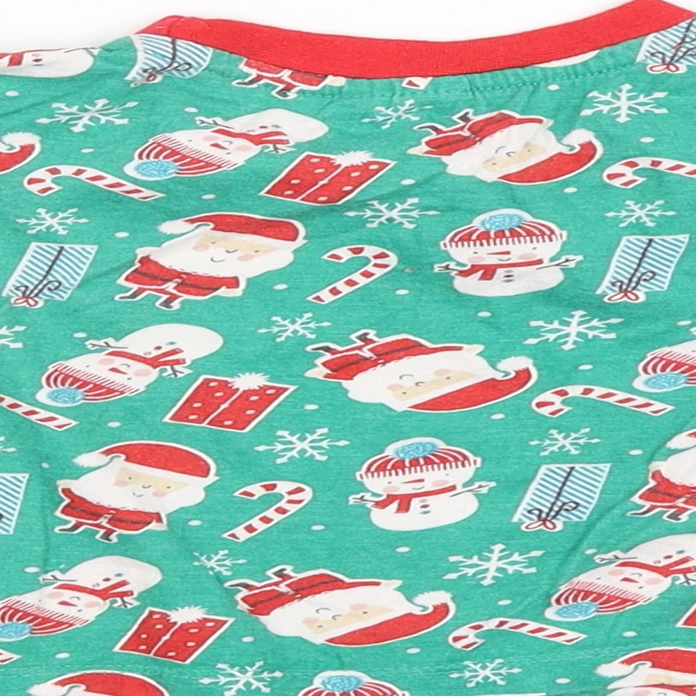 baby pyjamas Boys Green Solid  Babydoll Pyjama Top Size 12-18 Months