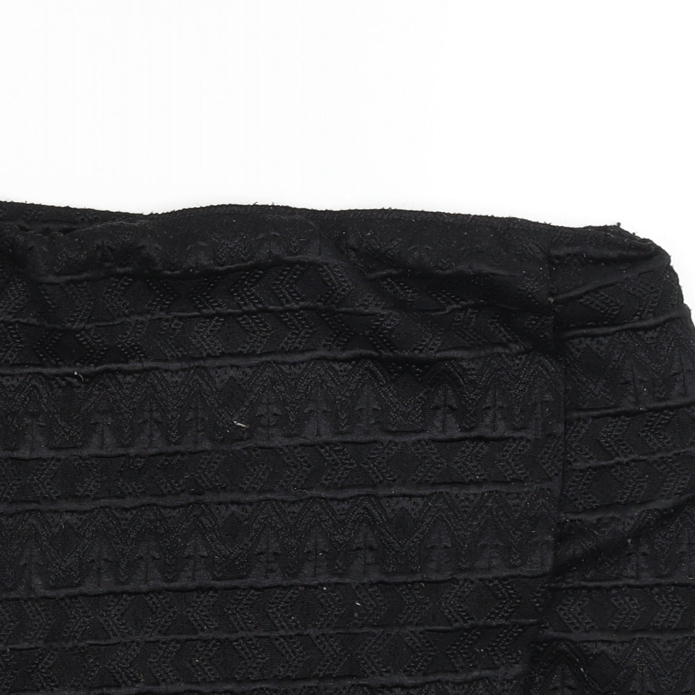 George Womens Black   Straight & Pencil Skirt Size 10