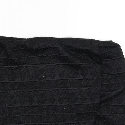 George Womens Black   Straight & Pencil Skirt Size 10