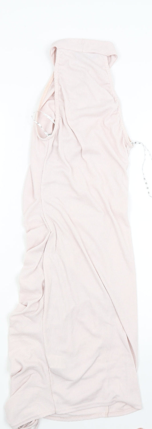 Missguided Womens Pink   Pencil Dress  Size 8