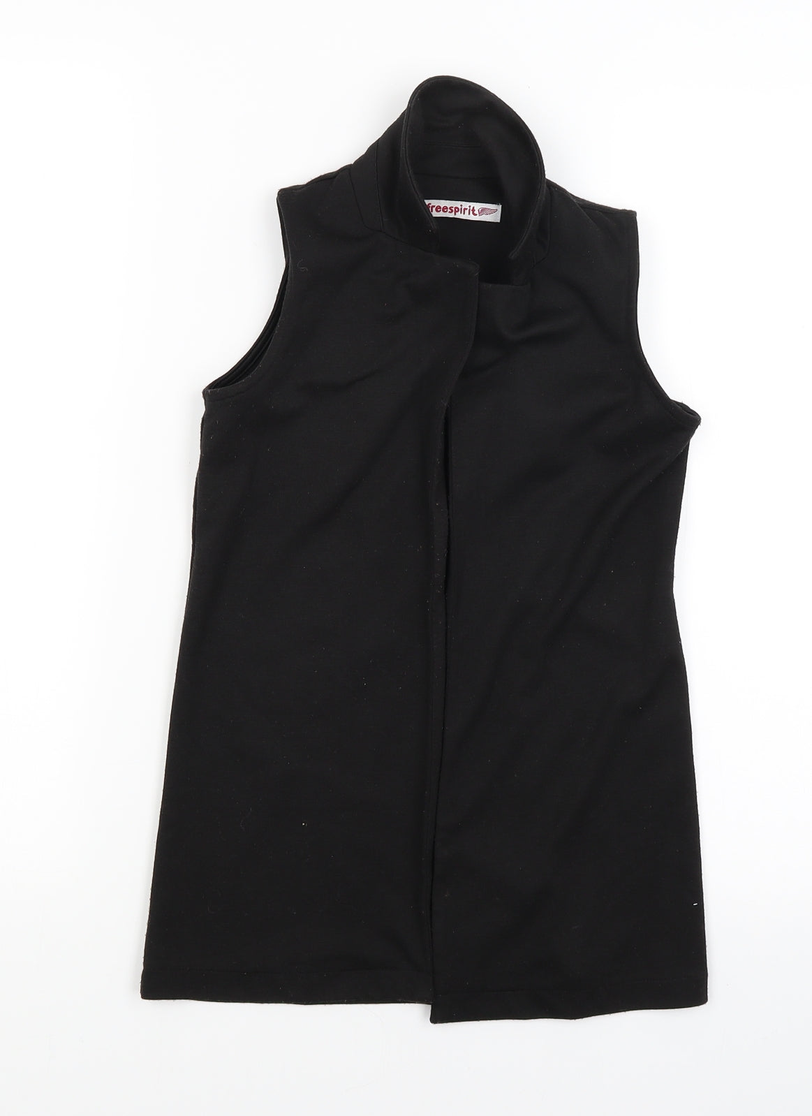 Freespirit Girls Black   Overcoat Coatigan Size 5-6 Years