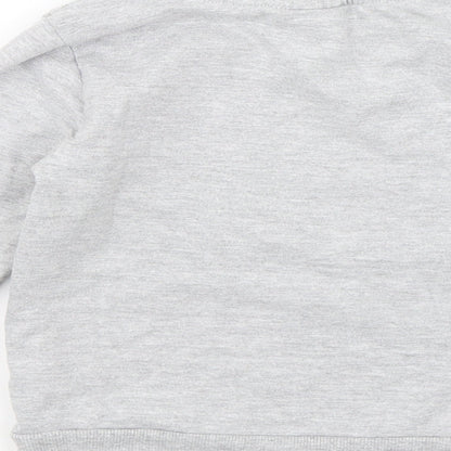 Preworn Boys Grey   Pullover Jumper Size 3 Years  - Car