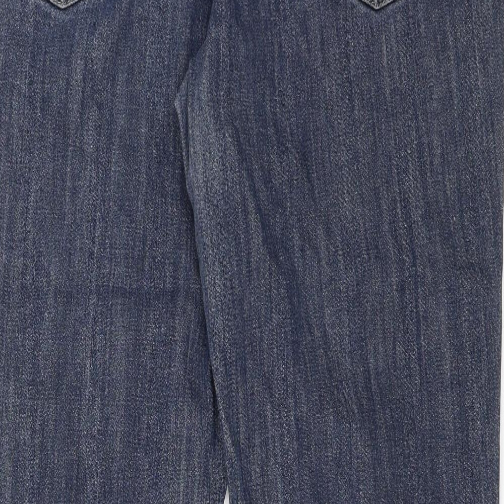 Planet Womens Blue  Denim Straight Jeans Size 32 in L26 in