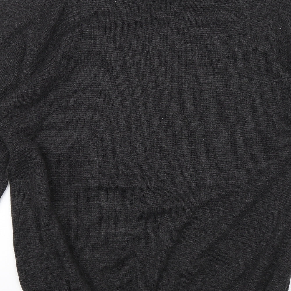 Brave Soul Womens Grey   Pullover Jumper Size L