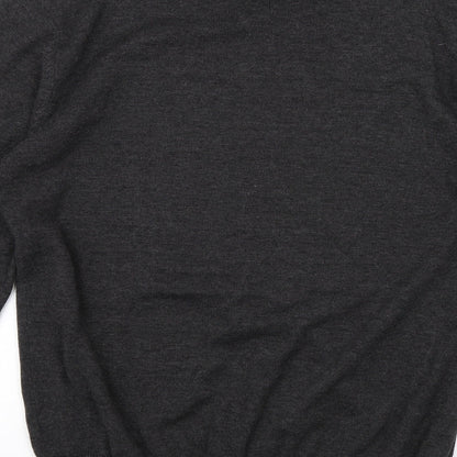 Brave Soul Womens Grey   Pullover Jumper Size L