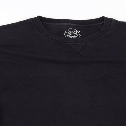 Esy Mens Blue   Pullover Jumper Size L