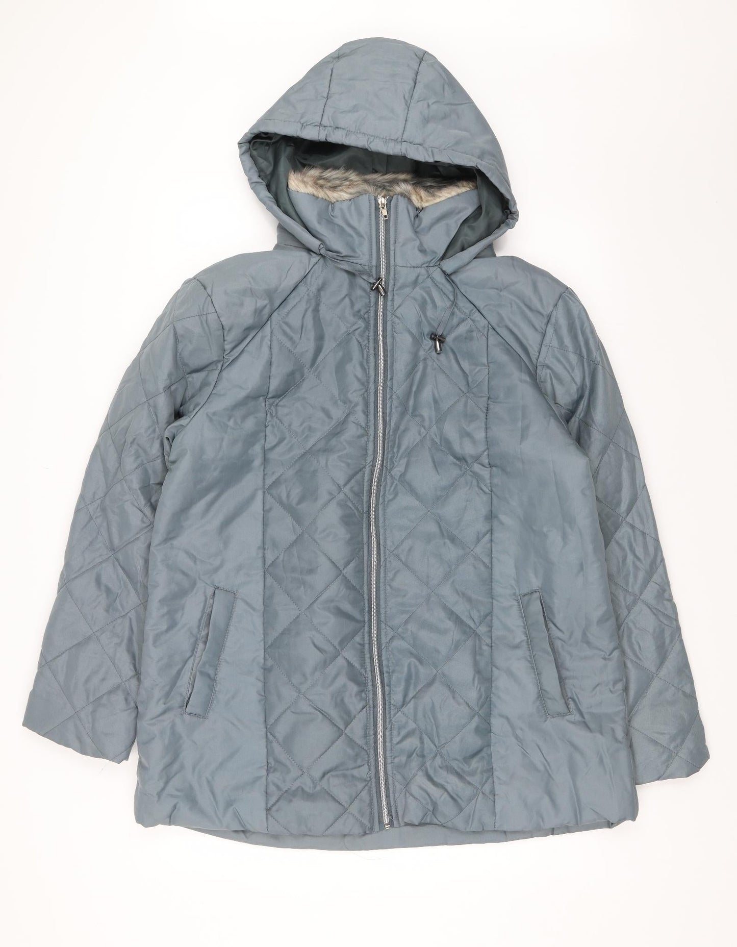 Womens UK Size M Anne De Lancay Blue Jacket