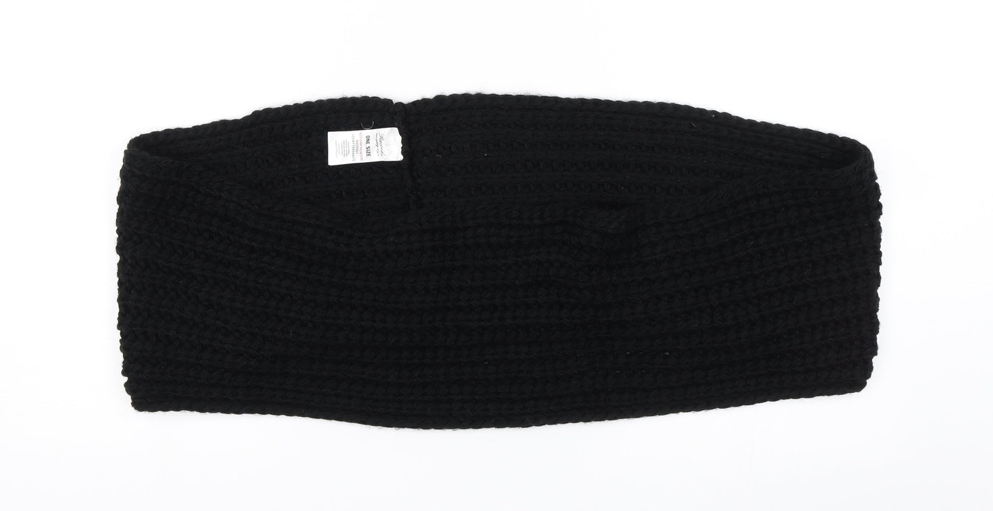 Peacocks Unisex Black    Shawl/Wrap