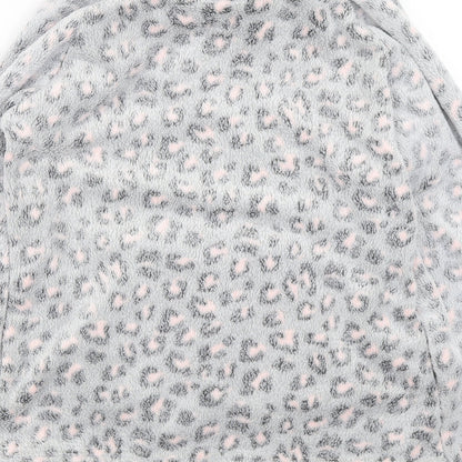 F&F Womens Grey Animal Print  Pullover Jumper Size M