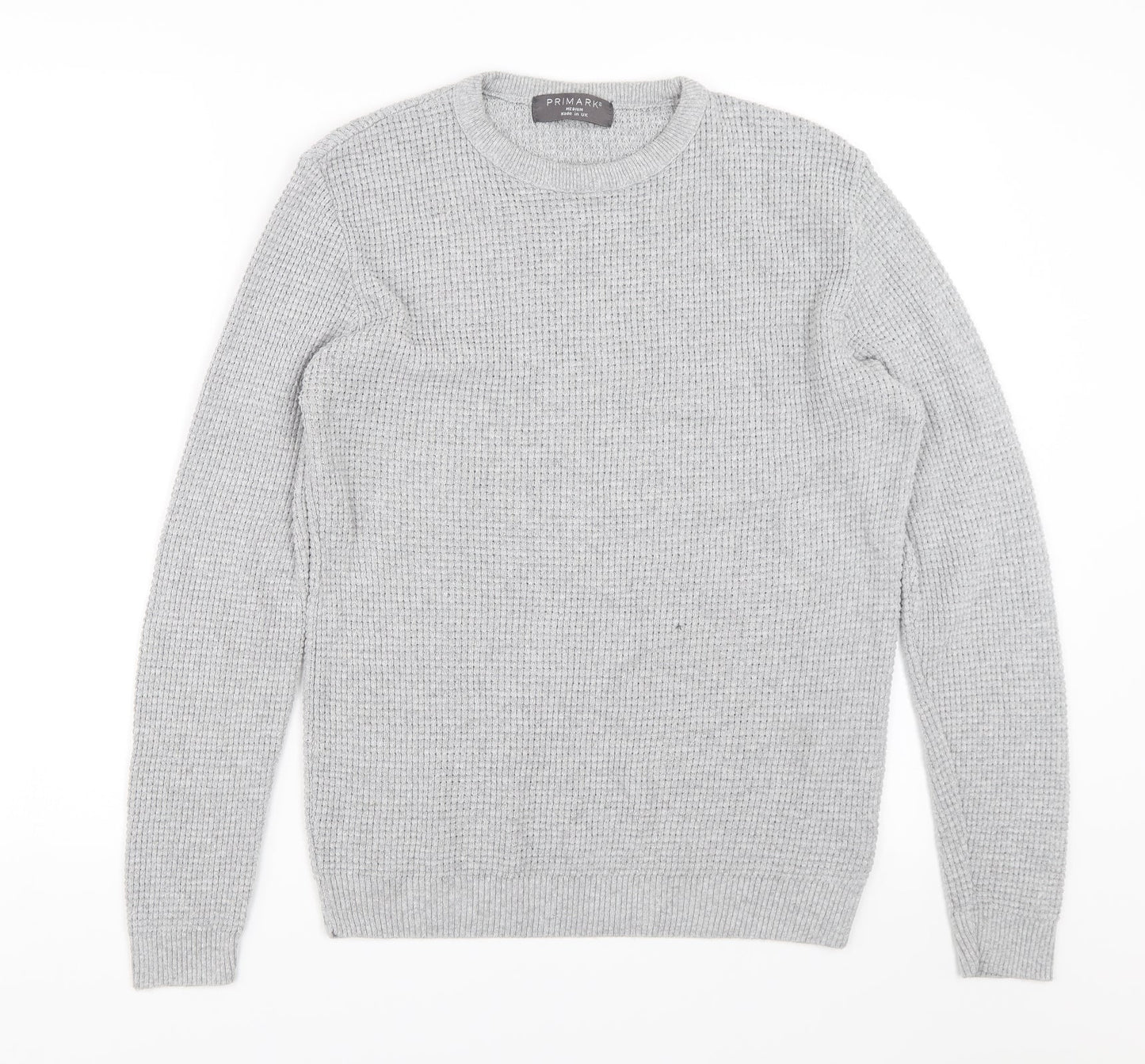Primark Womens Grey   Pullover Jumper Size M