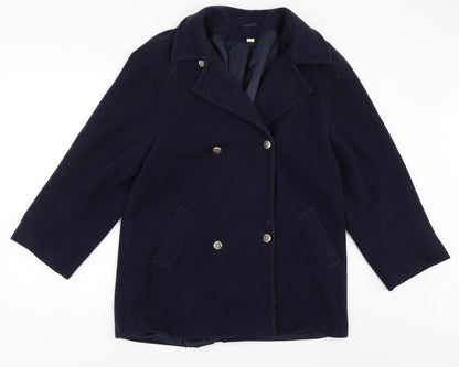 Womens UK Size 16 Preworn Blue Jacket