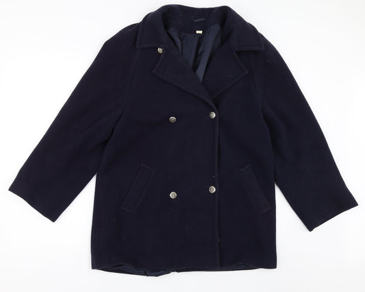 Womens UK Size 16 Preworn Blue Jacket