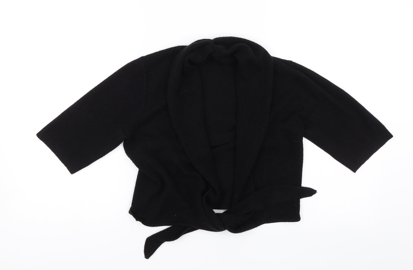 TU Womens Black   Shrug Jumper Size 10