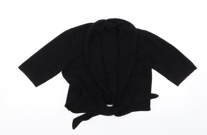 TU Womens Black   Shrug Jumper Size 10