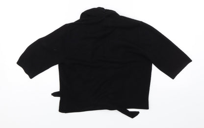 TU Womens Black   Shrug Jumper Size 10