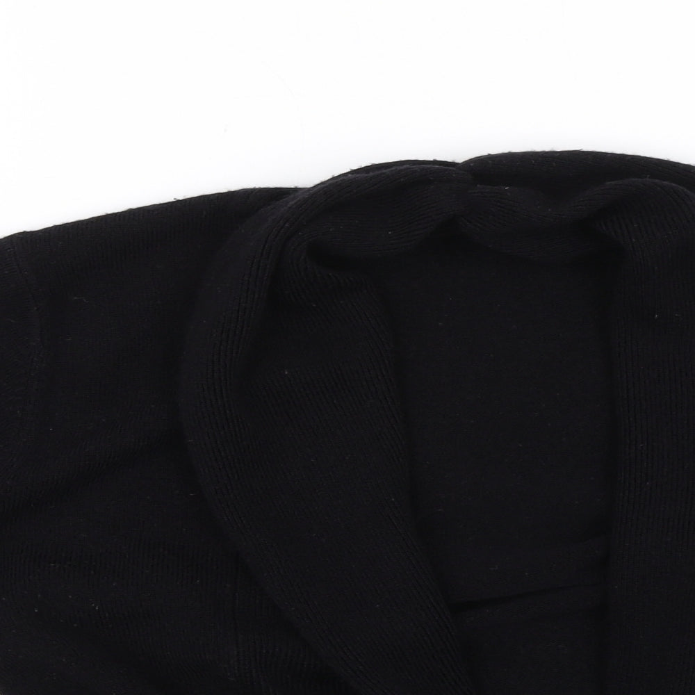 TU Womens Black   Shrug Jumper Size 10