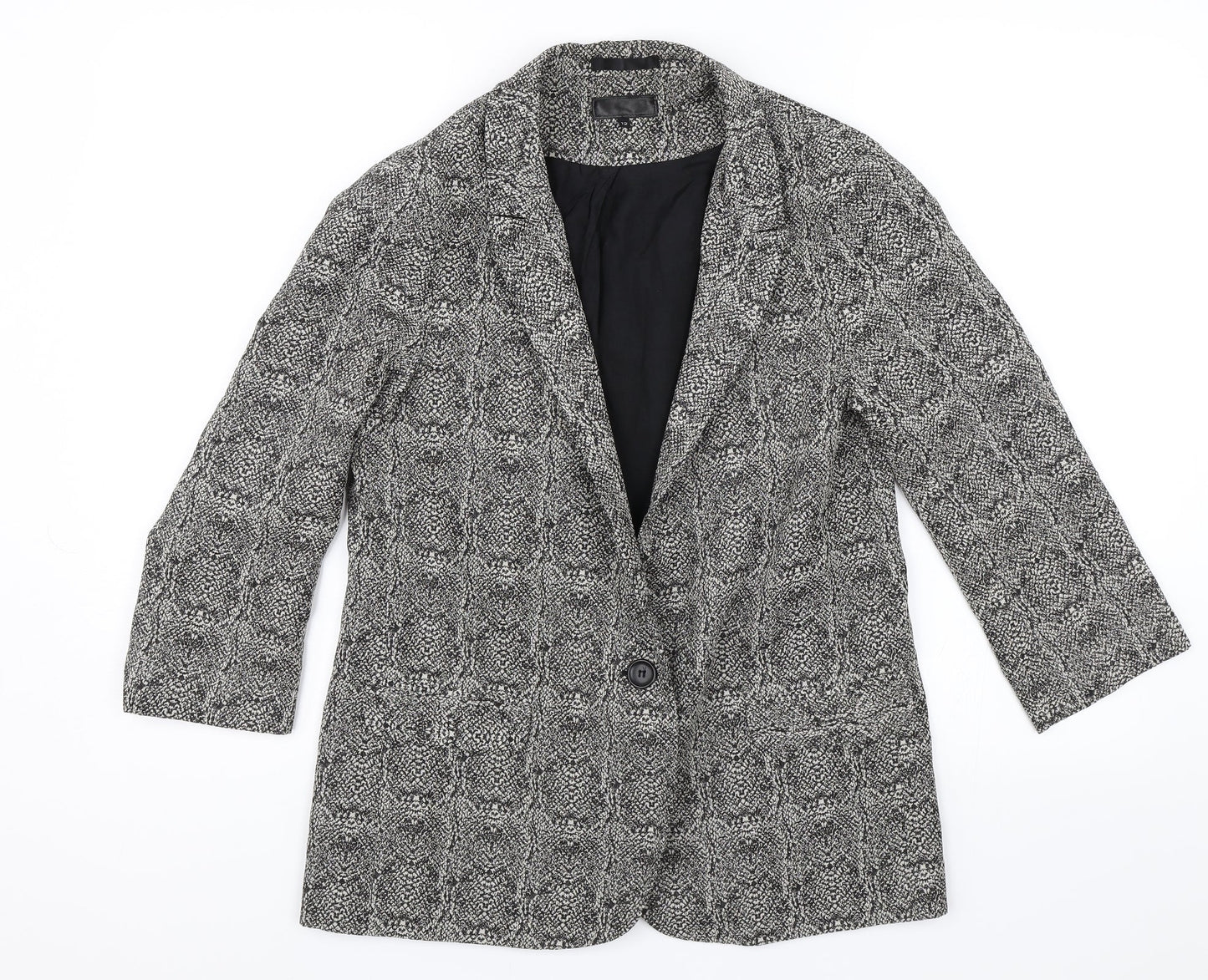 Womens UK Size 12 Preworn Black Jacket