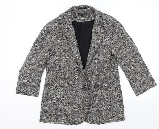 Womens UK Size 12 Preworn Black Jacket