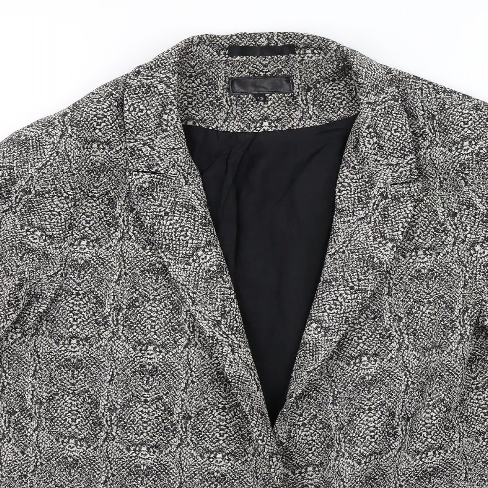Womens UK Size 12 Preworn Black Jacket